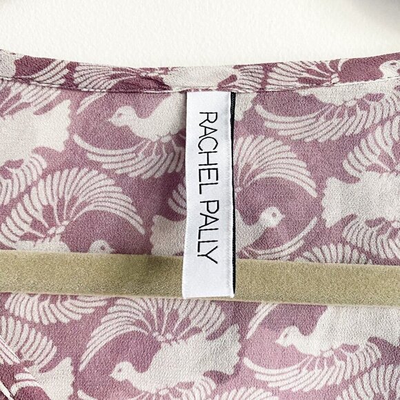 Rachel Pally Women's Chiffon Eros Top Blouse L - Picture 5 of 8